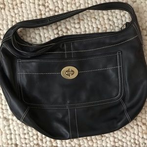 Coach leather XL Ergo hobo lightweight